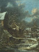 Klaes Molenaer Winter landscape oil painting on canvas